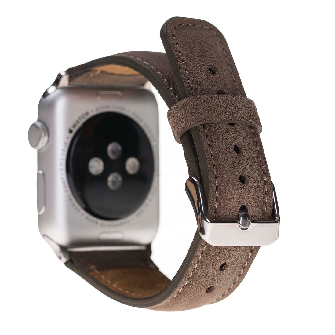 Klassisches Apple Watch-Armband aus echtem Leder 