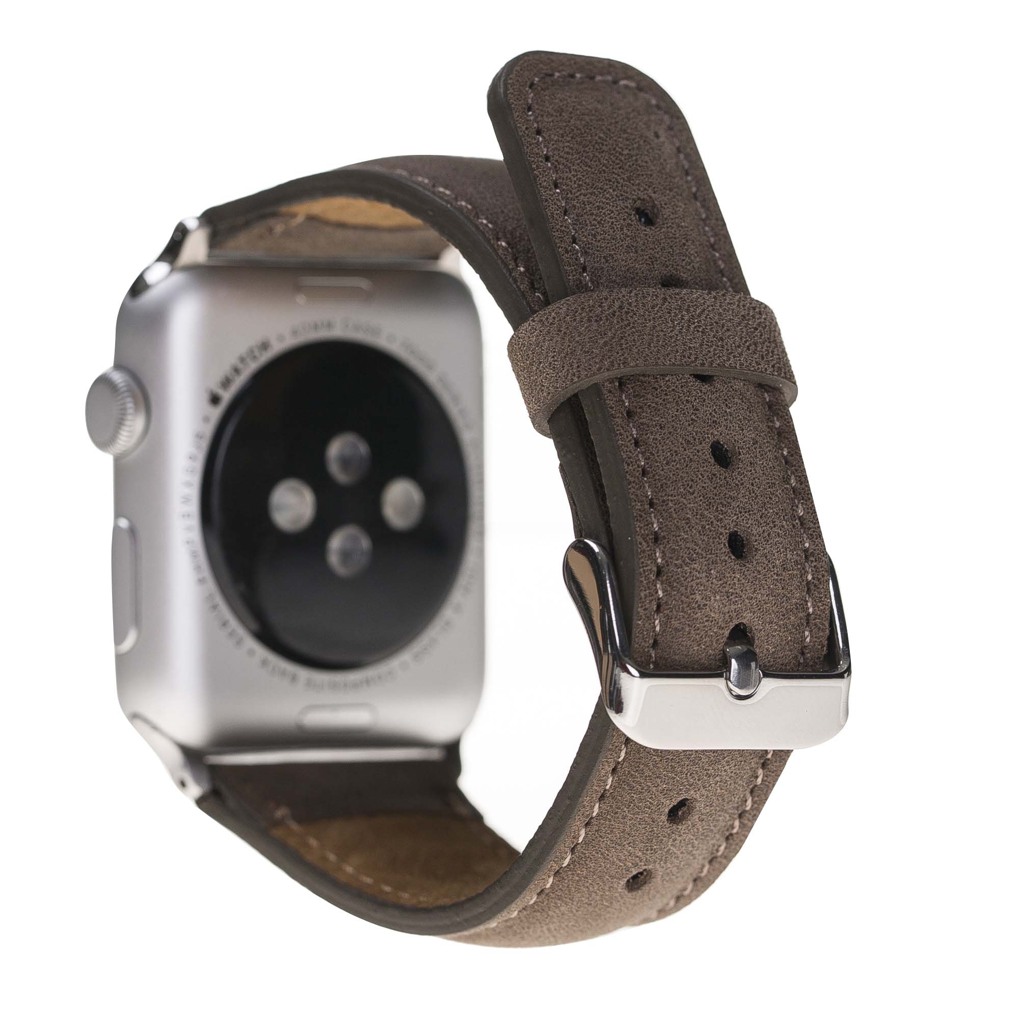 Klassisches Apple Watch-Armband aus echtem Leder 
