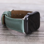 Klassisches Apple Watch-Armband aus echtem Leder 