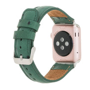 Klassisches Apple Watch-Armband aus echtem Leder 