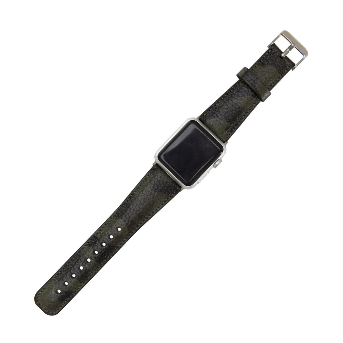 Klassisches Apple Watch-Armband aus echtem Leder 