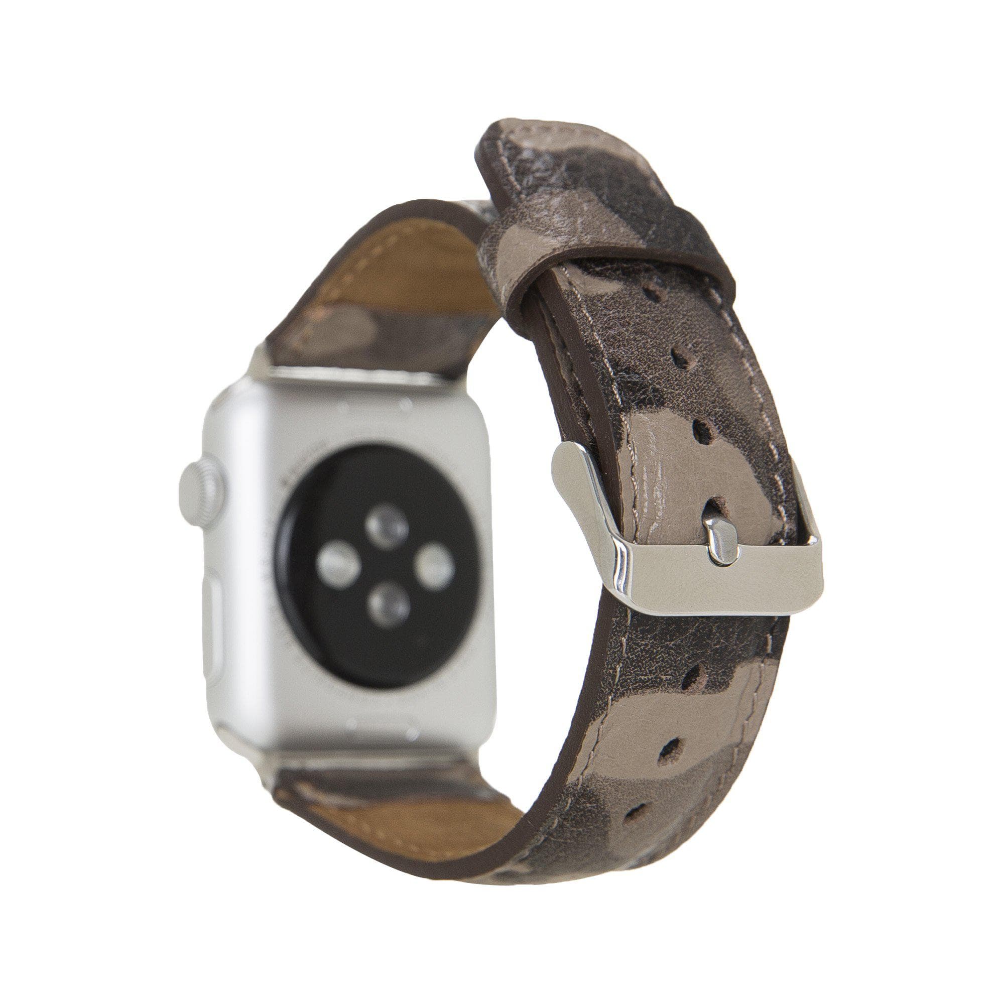 Klassisches Apple Watch-Armband aus echtem Leder 
