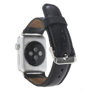 Klassisches Apple Watch-Armband aus echtem Leder 