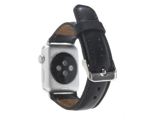 Klassisches Apple Watch-Armband aus echtem Leder 