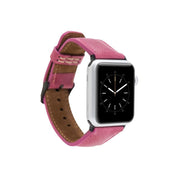 Klassisches Apple Watch-Armband aus echtem Leder 