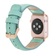 Klassisches Apple Watch-Armband aus echtem Leder 