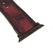 Klassisches Apple Watch-Armband aus echtem Leder 