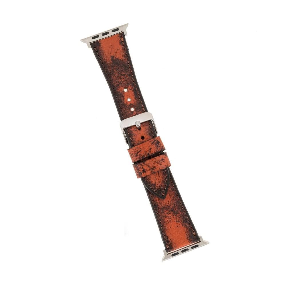 Klassisches Apple Watch-Armband aus echtem Leder 
