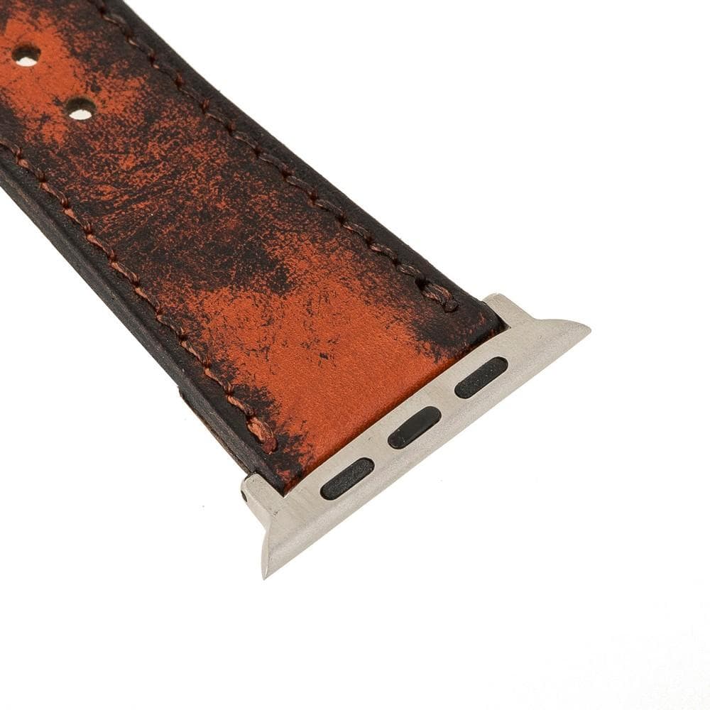 Klassisches Apple Watch-Armband aus echtem Leder 