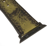 Klassisches Apple Watch-Armband aus echtem Leder 