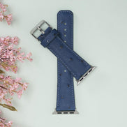 Klassisches Apple Watch-Armband aus echtem Leder 