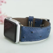 Klassisches Apple Watch-Armband aus echtem Leder 