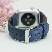 Klassisches Apple Watch-Armband aus echtem Leder 