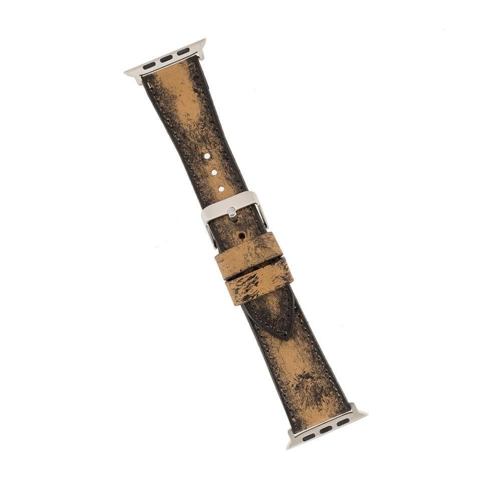 Klassisches Apple Watch-Armband aus echtem Leder 