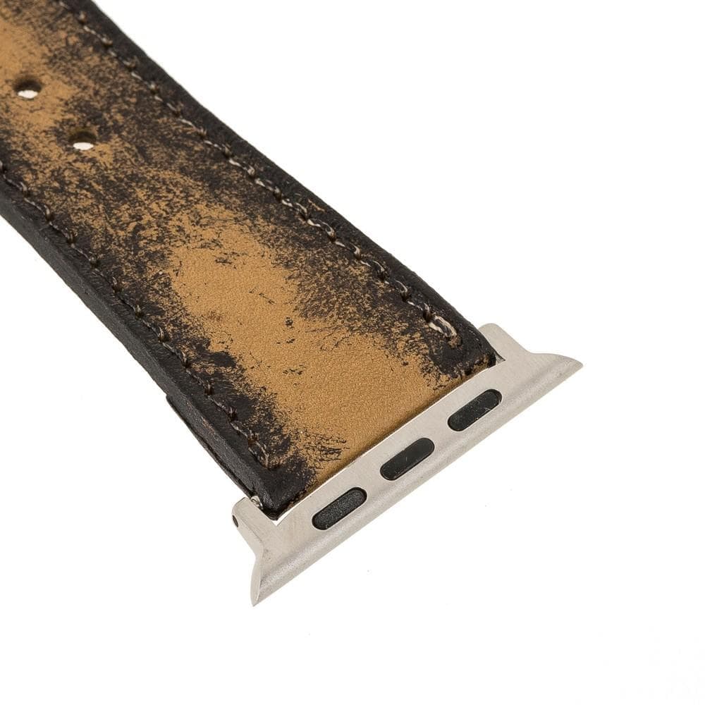 Klassisches Apple Watch-Armband aus echtem Leder 