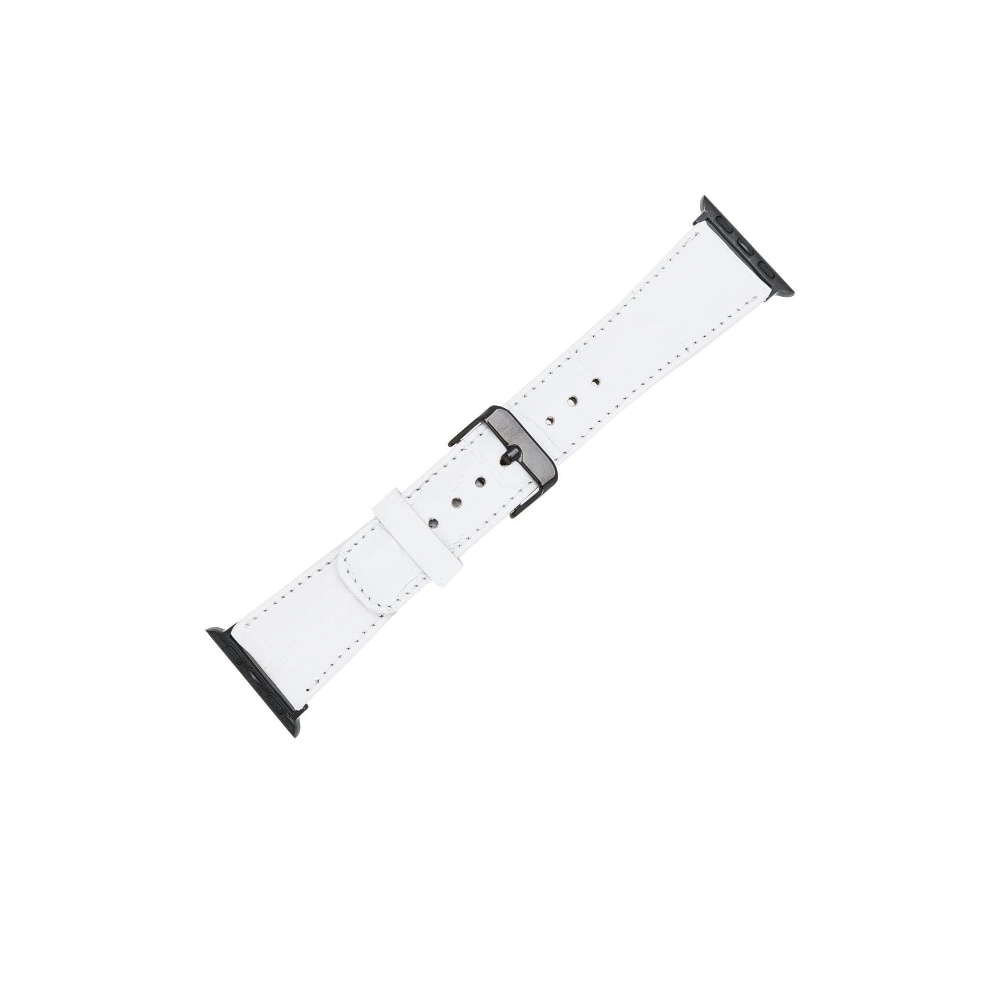 Klassisches Apple Watch-Armband aus echtem Leder 