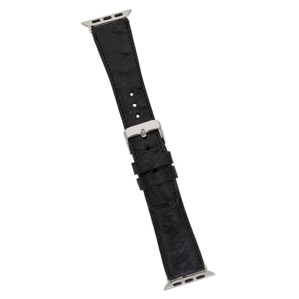 Klassisches Apple Watch-Armband aus echtem Leder 