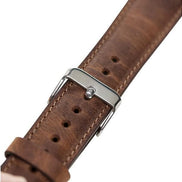 Klassisches Apple Watch-Armband aus echtem Leder 