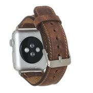 Klassisches Apple Watch-Armband aus echtem Leder 