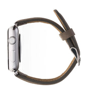 Klassisches Apple Watch-Armband aus echtem Leder 