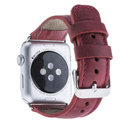 Klassisches Apple Watch-Armband aus echtem Leder 