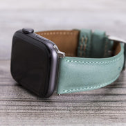 Klassisches Apple Watch-Armband aus echtem Leder 