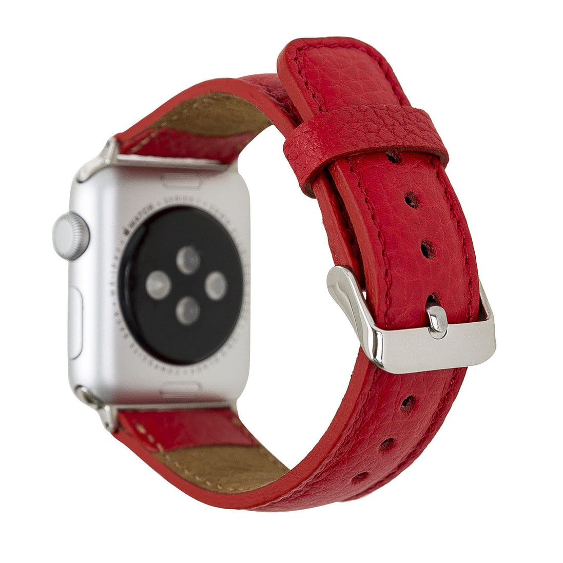 Klassisches Apple Watch-Armband aus echtem Leder 