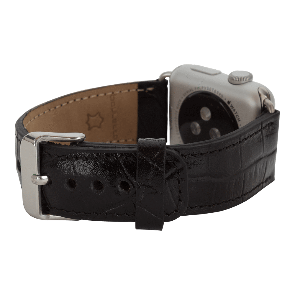 Klassisches Apple Watch-Armband aus echtem Leder 