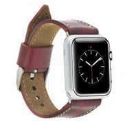 Klassisches Apple Watch-Armband aus echtem Leder 