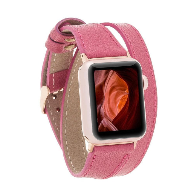 Lederarmbänder für Apple Watch – DT Double Tour Stil