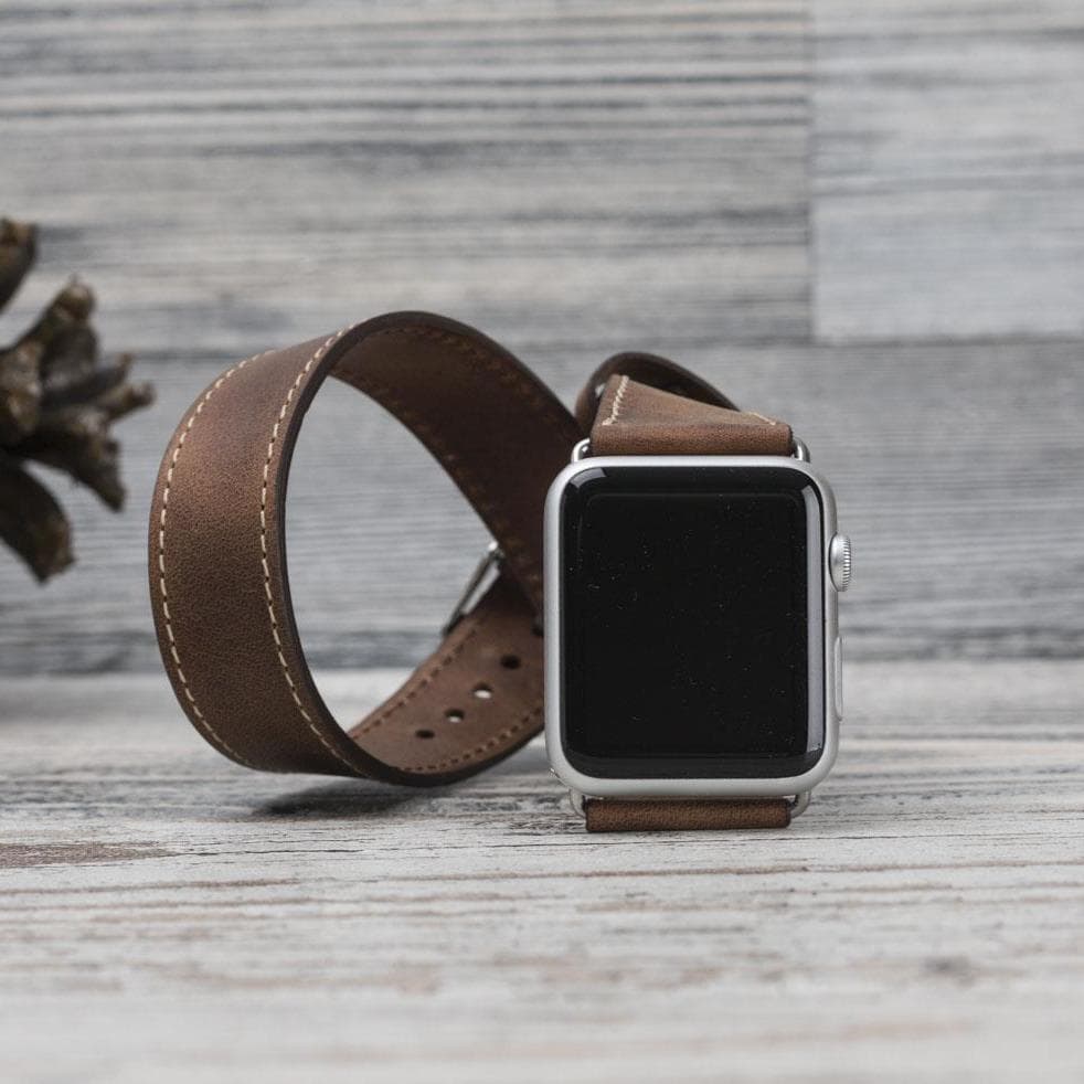 Lederarmbänder für Apple Watch – DT Double Tour Stil