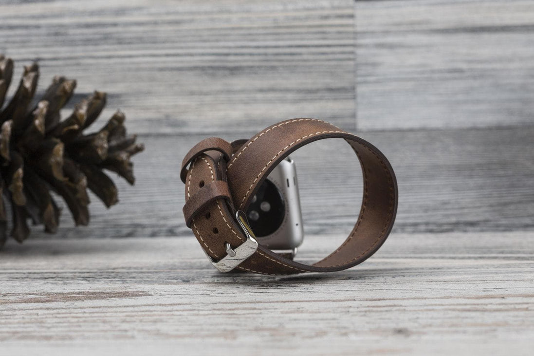 Lederarmbänder für Apple Watch – DT Double Tour Stil