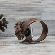 Leather Apple Watch Bands - DT Double Tour Style