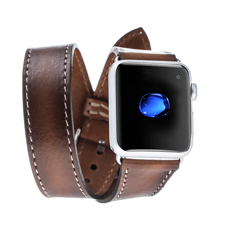 Lederarmbänder für Apple Watch – DT Double Tour Stil