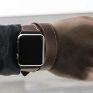 Leather Apple Watch Bands - DT Double Tour Style