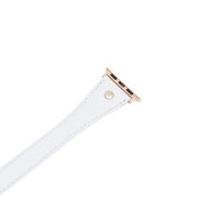 Leather Apple Watch Bands - DTS Double Tour Slim Hector Gold Trok Style