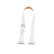 Lederarmbänder für Apple Watch – DTS Double Tour Slim Hector Silber Trok-Stil