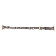 Lederarmbänder für Apple Watch – Ferro Braided DT Peggy Roségold Trok Style