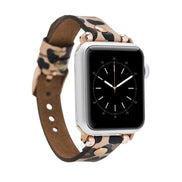 Lederarmbänder für Apple Watch – Ferro Gold Trok-Stil