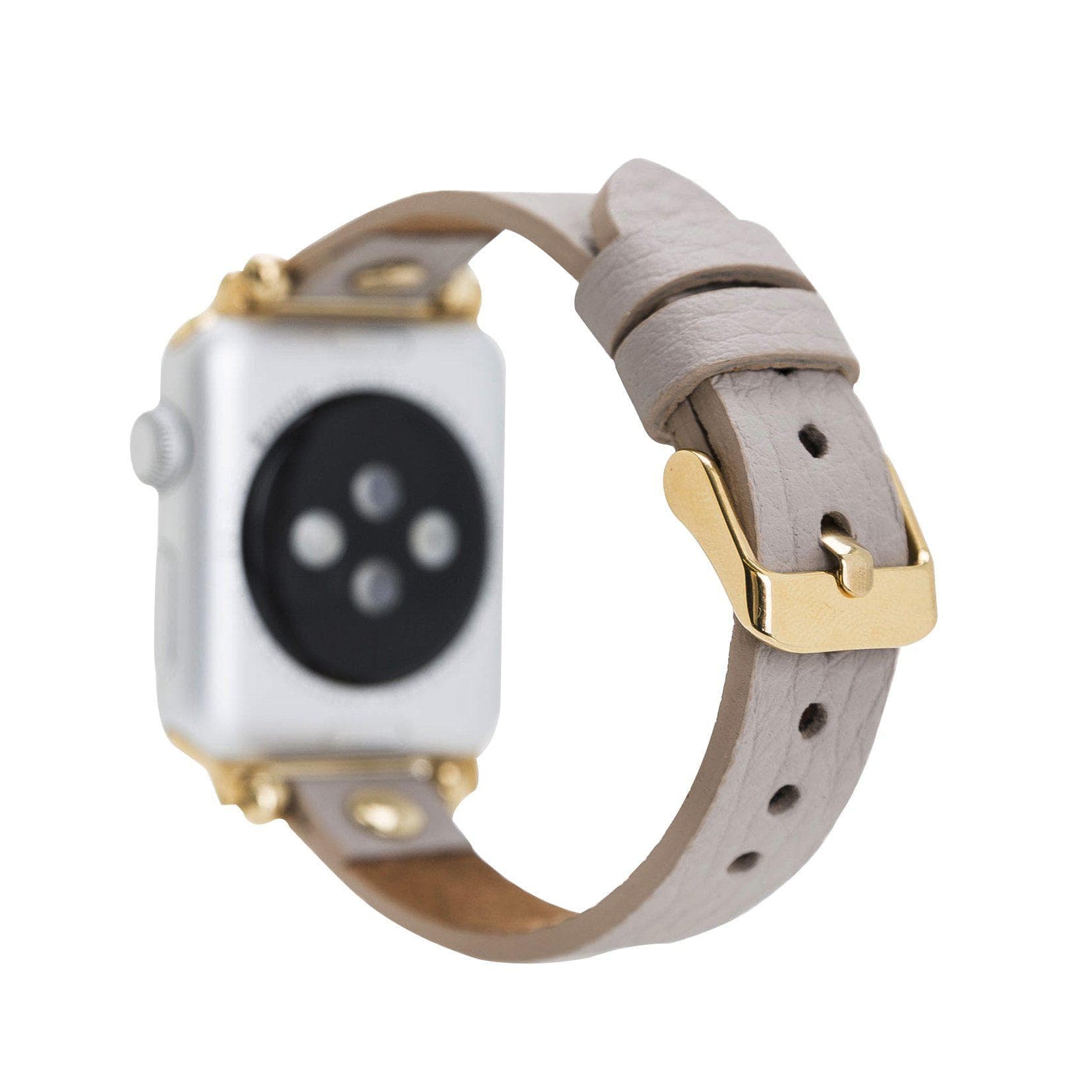 Fitbit-Armbänder aus Leder – Ferro Gold Trok-Stil