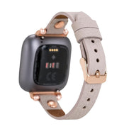 Fitbit-Armbänder aus Leder – Ferro Rose Trok-Stil