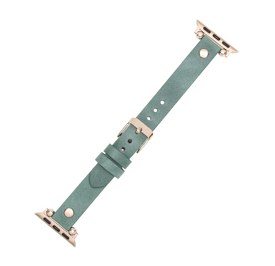 Fitbit-Armbänder aus Leder – Ferro Rose Trok-Stil