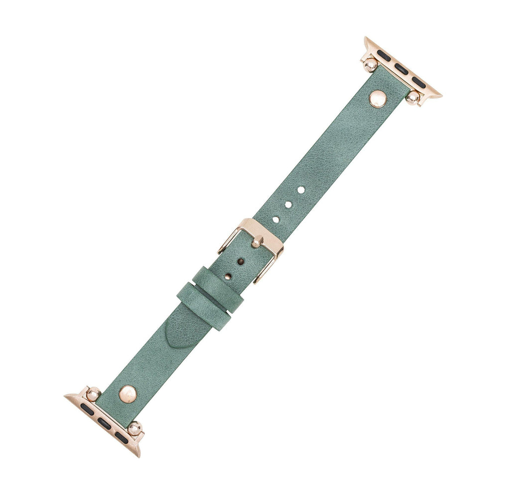 Lederarmbänder für Apple Watch – Ferro Roségold Trok-Stil 