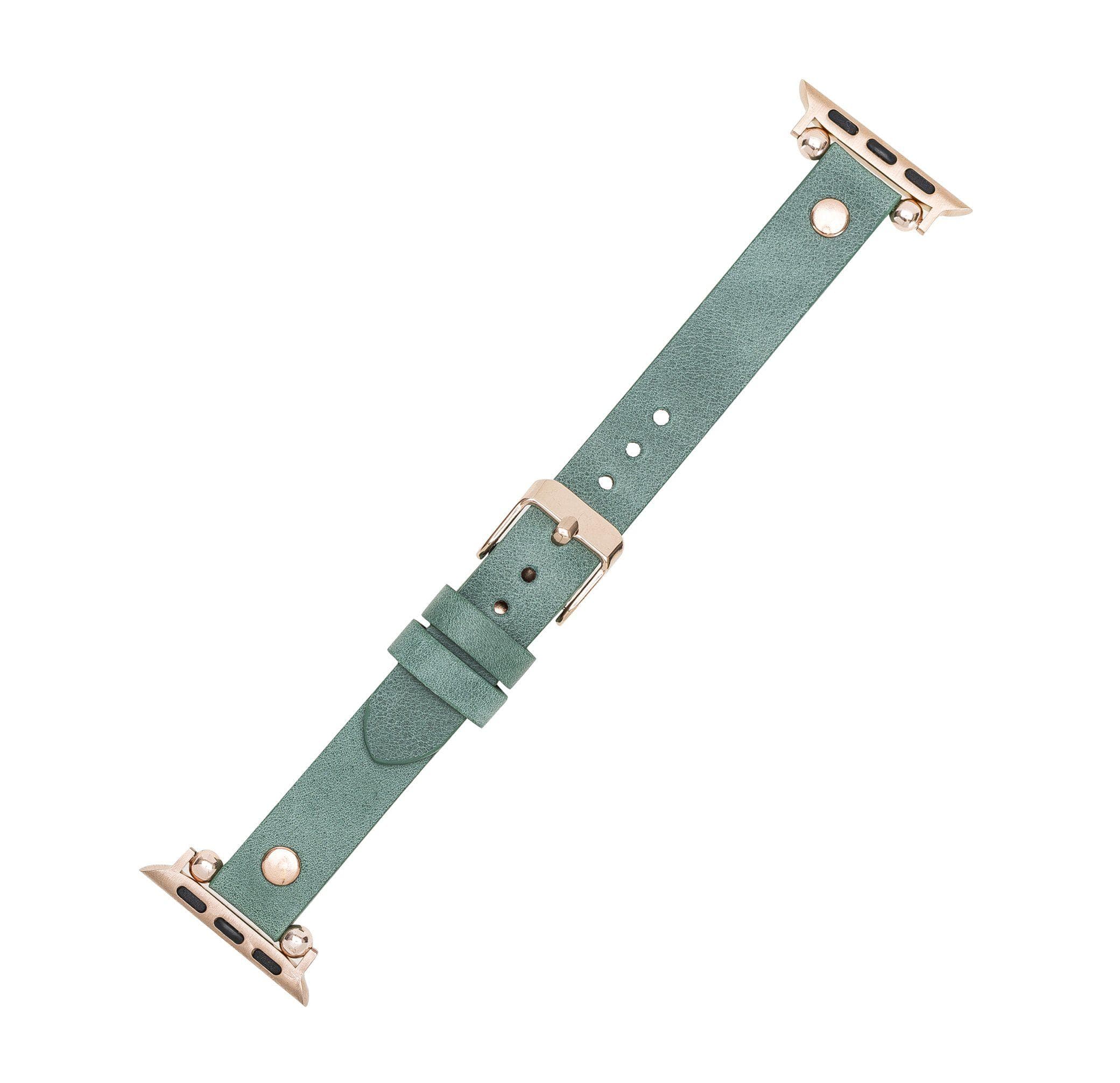 Lederarmbänder für Apple Watch – Ferro Roségold Trok-Stil 