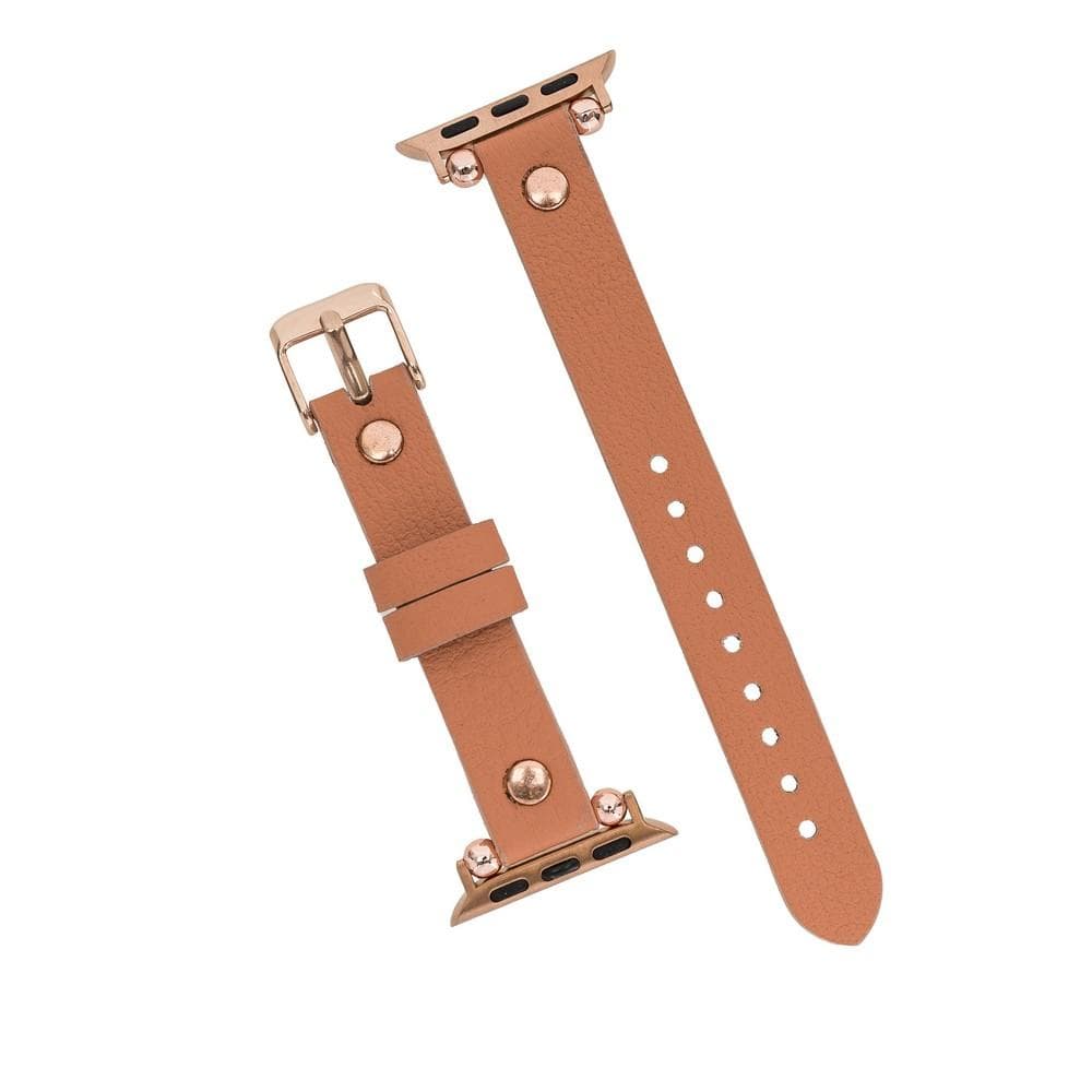 Fitbit-Armbänder aus Leder – Ferro Rose Trok-Stil