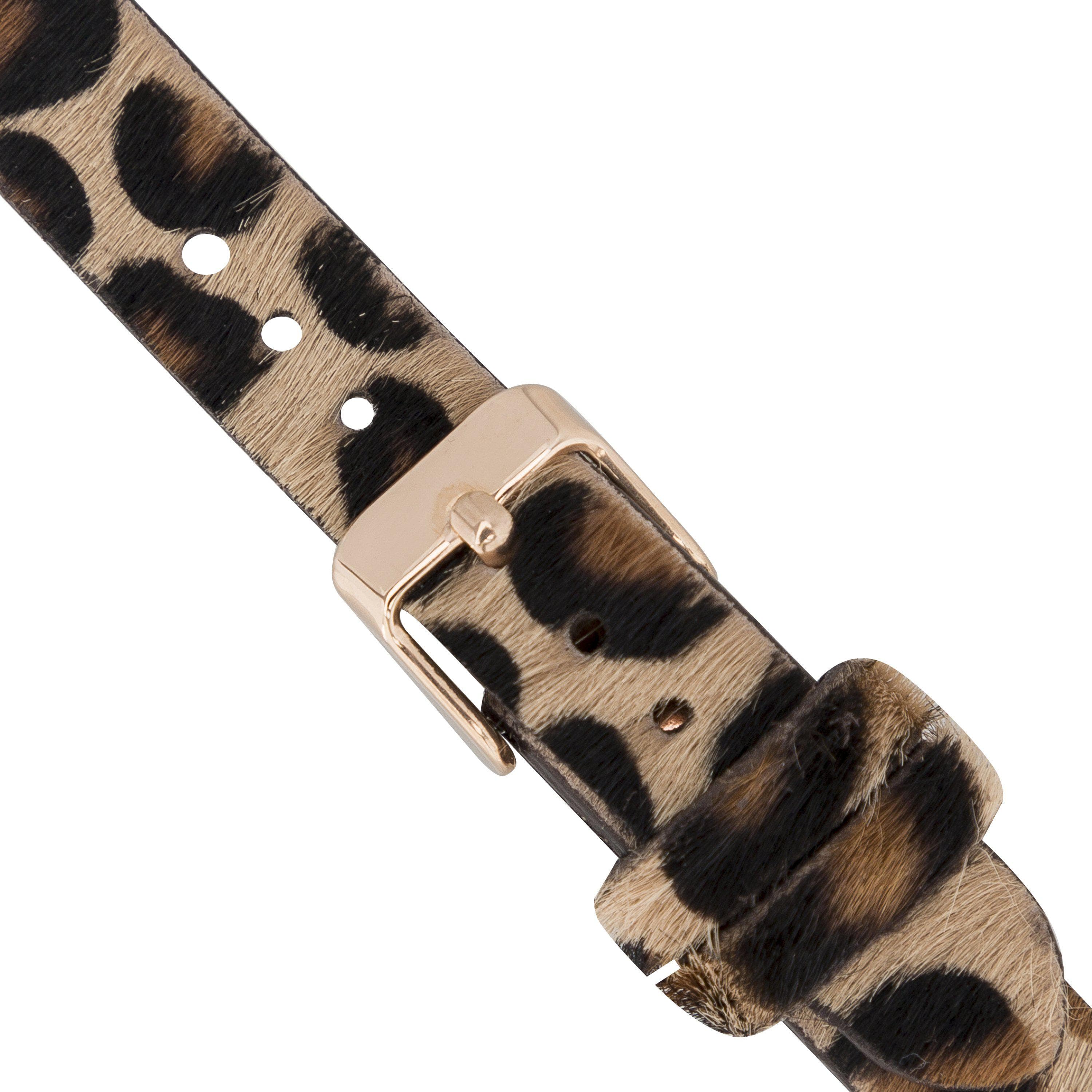 Lederarmbänder für Apple Watch – Ferro Roségold Trok-Stil 