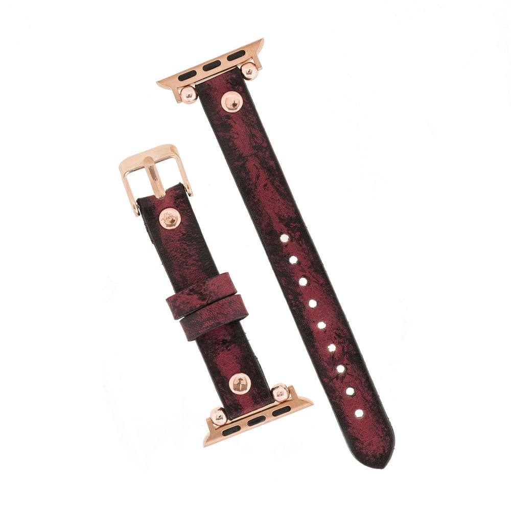 Fitbit-Armbänder aus Leder – Ferro Rose Trok-Stil