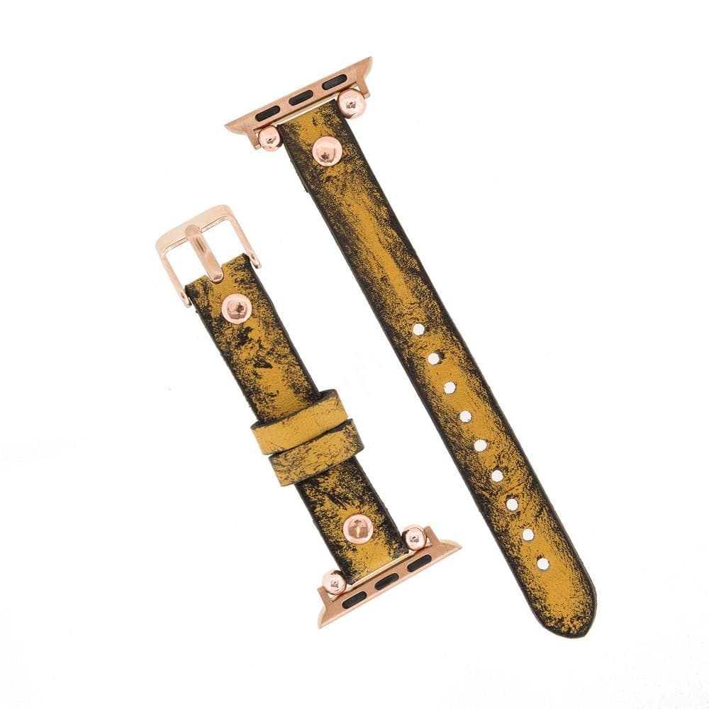 Fitbit-Armbänder aus Leder – Ferro Rose Trok-Stil