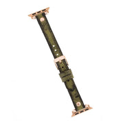 Lederarmbänder für Apple Watch – Ferro Roségold Trok-Stil 