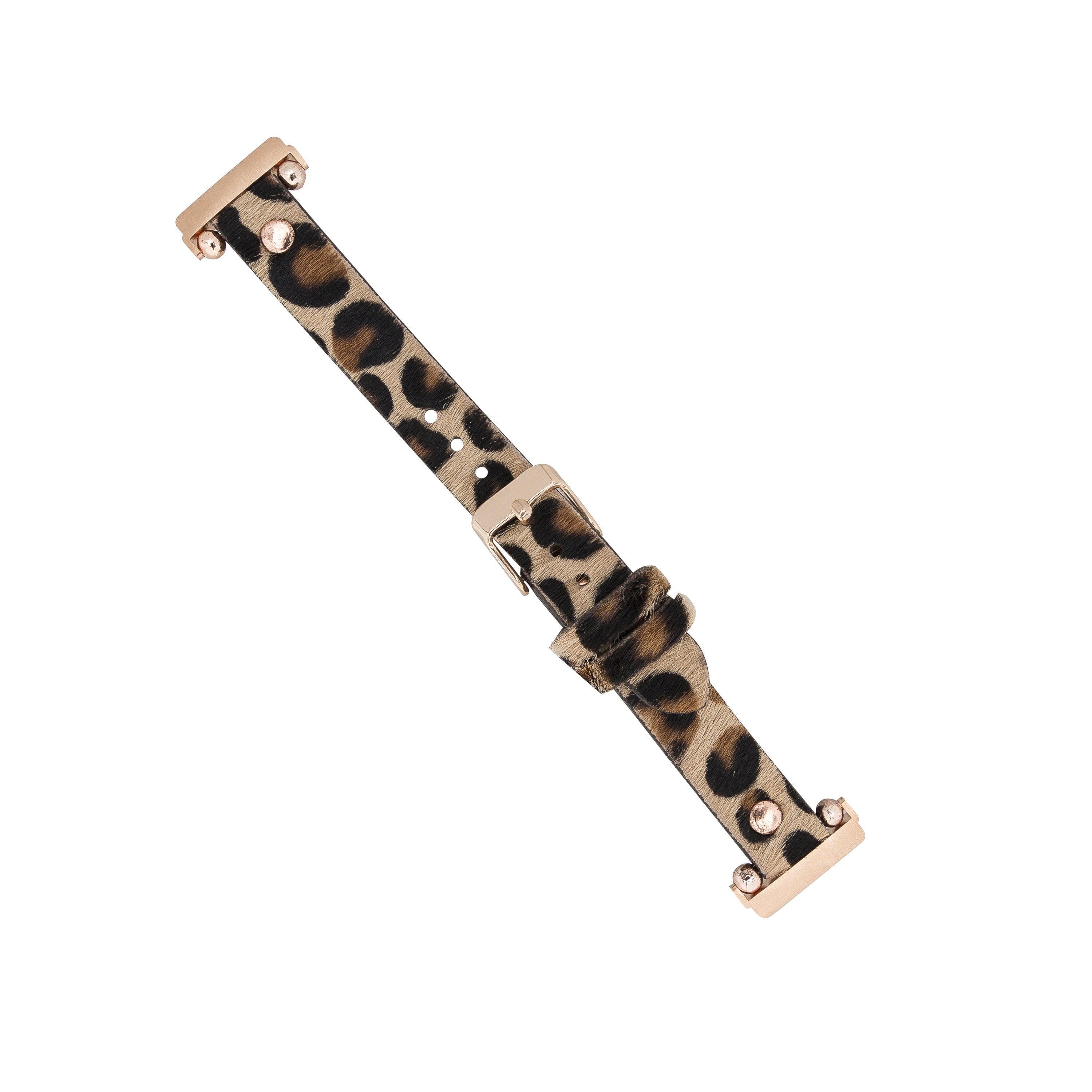 Fitbit-Armbänder aus Leder – Ferro Rose Trok-Stil